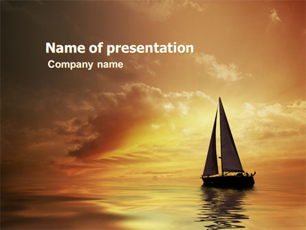 Yacht Presentation Template, Master Slide