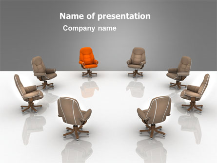 Committee Of Directors Presentation Template, Master Slide