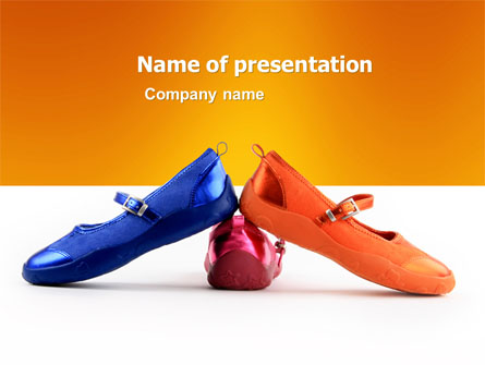 Slippers Presentation Template, Master Slide