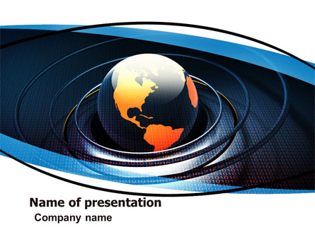 Earth Presentation Template, Master Slide