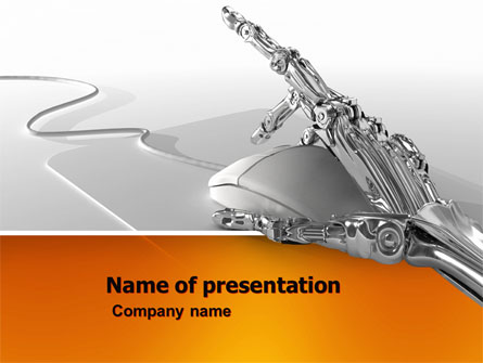 Cyber services Presentation Template, Master Slide