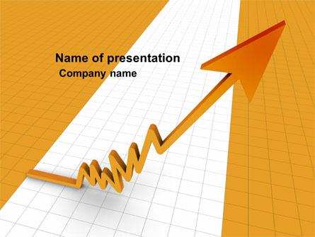 Growth Rate Presentation Template, Master Slide