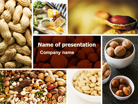 Nuts Presentation Template, Master Slide