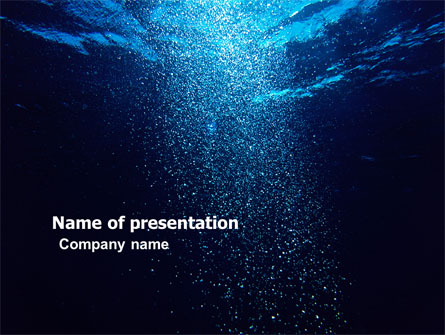 Underwater Presentation Template, Master Slide