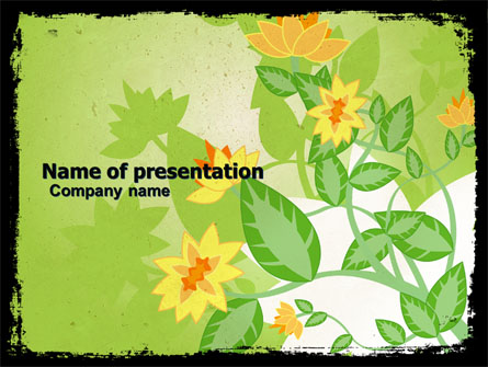 Nenuphar Presentation Template, Master Slide