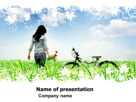 In the Field Presentation Template, Master Slide