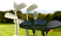 Golf Clubs Presentation Template