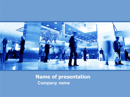 Hall Presentation Template, Master Slide