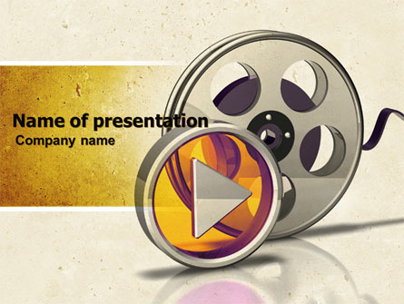 Moving Pictures Presentation Template, Master Slide