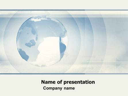 Clean Global Presentation Template, Master Slide