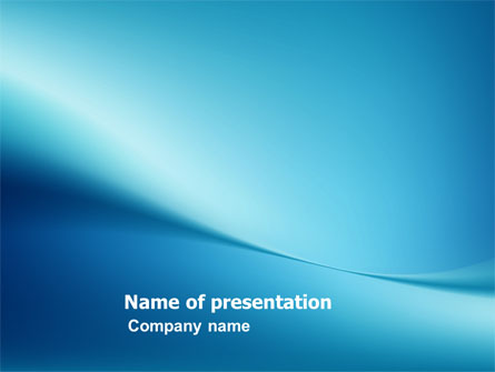 Clean Blue Presentation Template, Master Slide