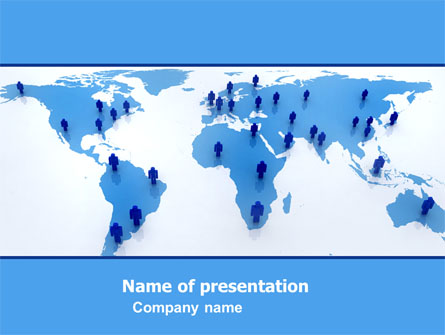 Network Presentation Template, Master Slide