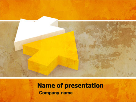 Contrast Direction Presentation Template, Master Slide