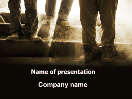 Working Class Presentation Template, Master Slide