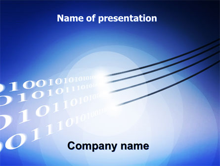 Wired Internet Presentation Template, Master Slide