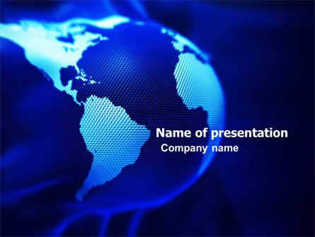 World Collage Presentation Template, Master Slide