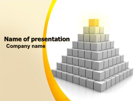 Pyramid Presentation Template, Master Slide