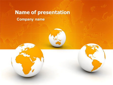 Different Worlds Presentation Template, Master Slide