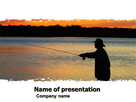 Fishing Presentation Template, Master Slide