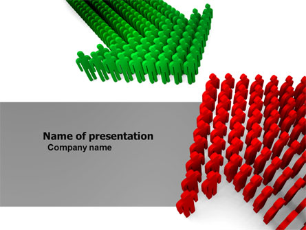 Confrontation Presentation Template, Master Slide