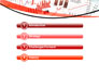 Stock Market Histograms slide 3