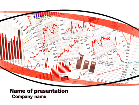 Stock Market Histograms Presentation Template, Master Slide