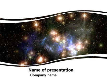 Universe Presentation Template, Master Slide