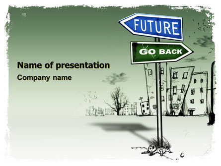 Future Ahead Presentation Template, Master Slide