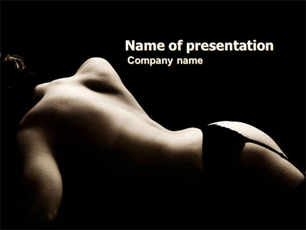 Naked Beauty Presentation Template, Master Slide