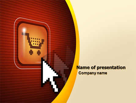 E-Commerce Presentation Template, Master Slide