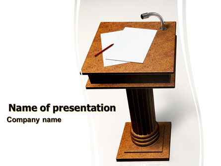 Tribune Presentation Template, Master Slide