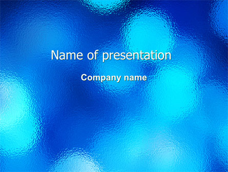 Blur Presentation Template, Master Slide