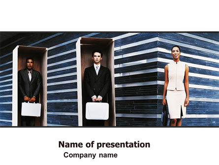 Living In A Box Presentation Template, Master Slide