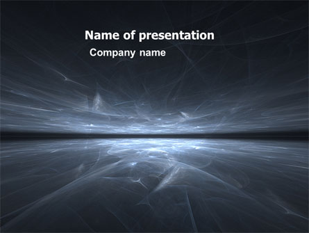 Abstract Space Presentation Template, Master Slide