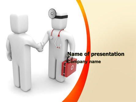 Patient and Doctor Presentation Template, Master Slide