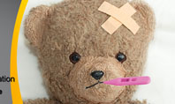 Wounded Teddy Bear Presentation Template