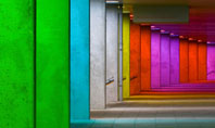 Colorful Corridors Presentation Template