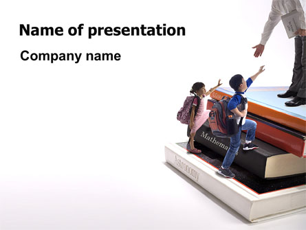 School Tests Presentation Template, Master Slide