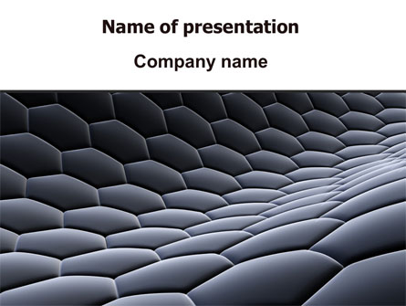 Abstract Cell Surface Presentation Template, Master Slide