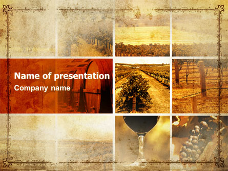 Winegrowing Presentation Template, Master Slide