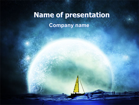 Moonlit Presentation Template, Master Slide