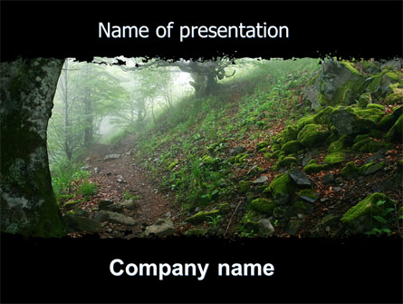 Deep Woods Presentation Template, Master Slide