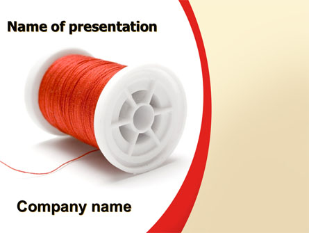 Spool Presentation Template, Master Slide