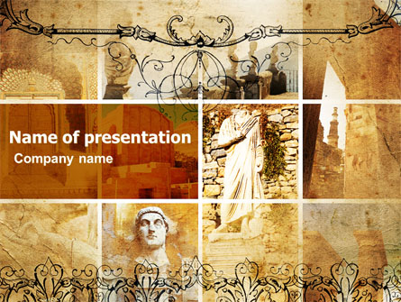 Roman Architecture Presentation Template, Master Slide