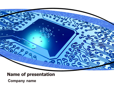 System On Chip Presentation Template, Master Slide