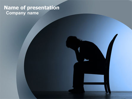 Mourning Presentation Template, Master Slide