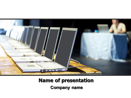 Computer Conference Presentation Template, Master Slide