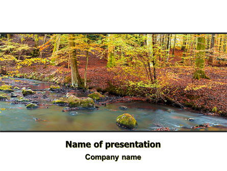 Autumn Scenery Presentation Template, Master Slide