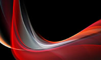 Abstract Red Wave Presentation Template