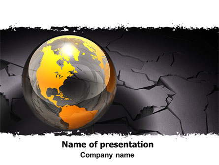 Shuttered World Presentation Template, Master Slide